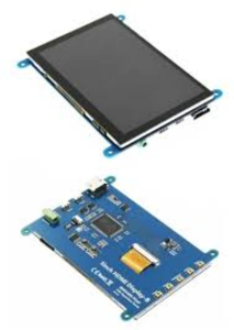شاشة راسبيري باي 5 بوصة / raspberry pi display 5 inch